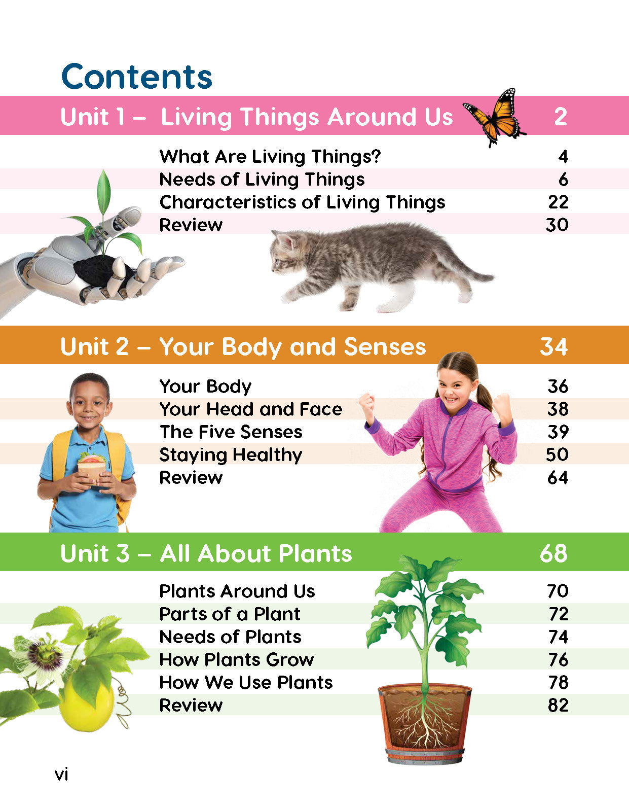 Next Generation Science Textbook – Grade K, Book A