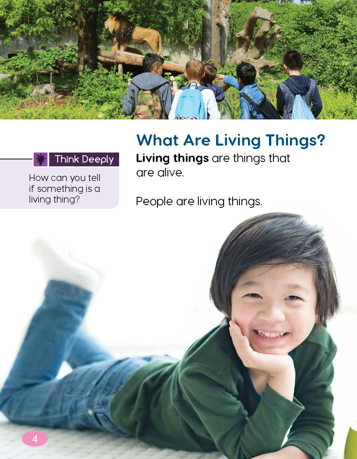 Next Generation Science Textbook – Grade K, Book A