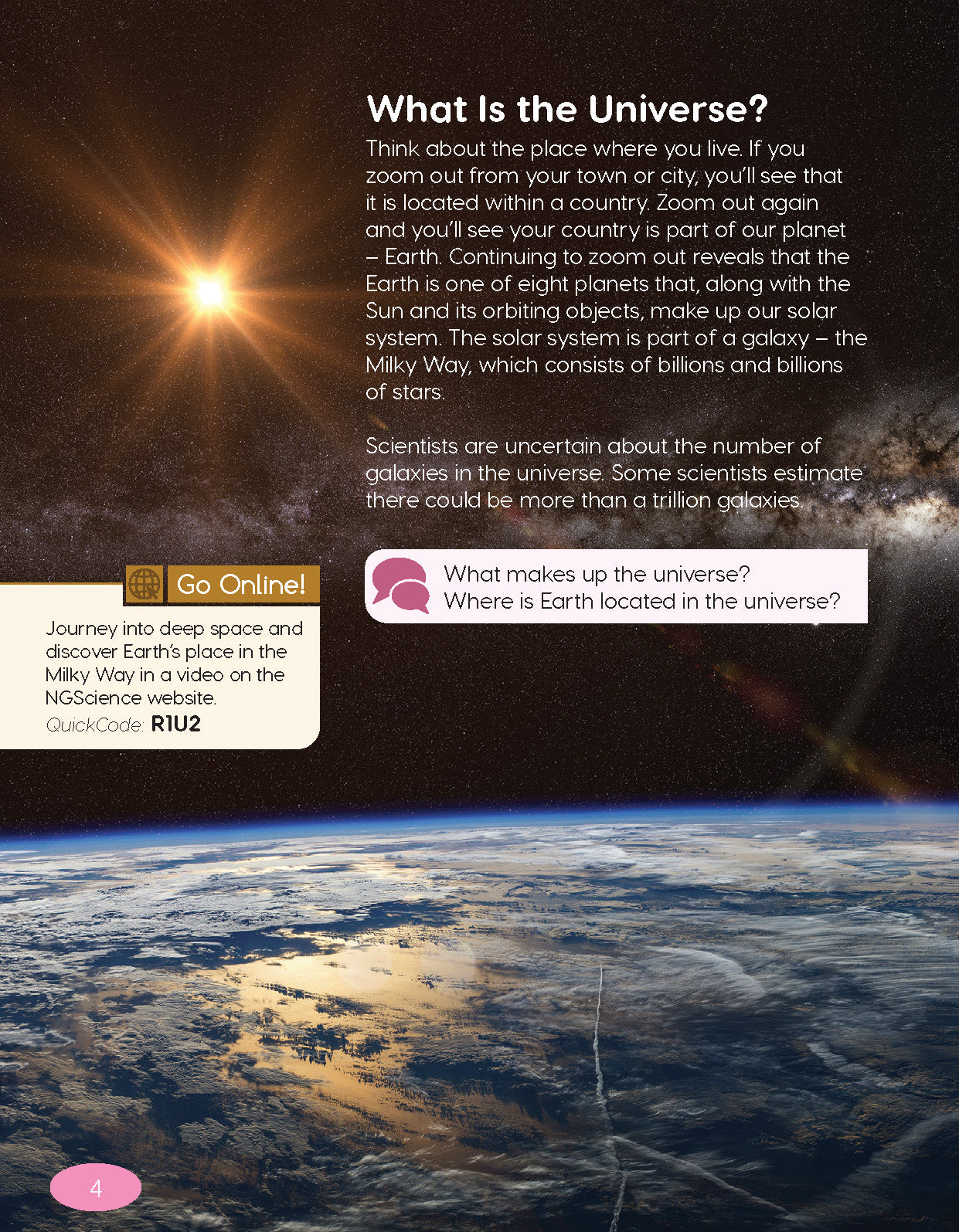 Next Generation Science Textbook – Grade 6, Book B