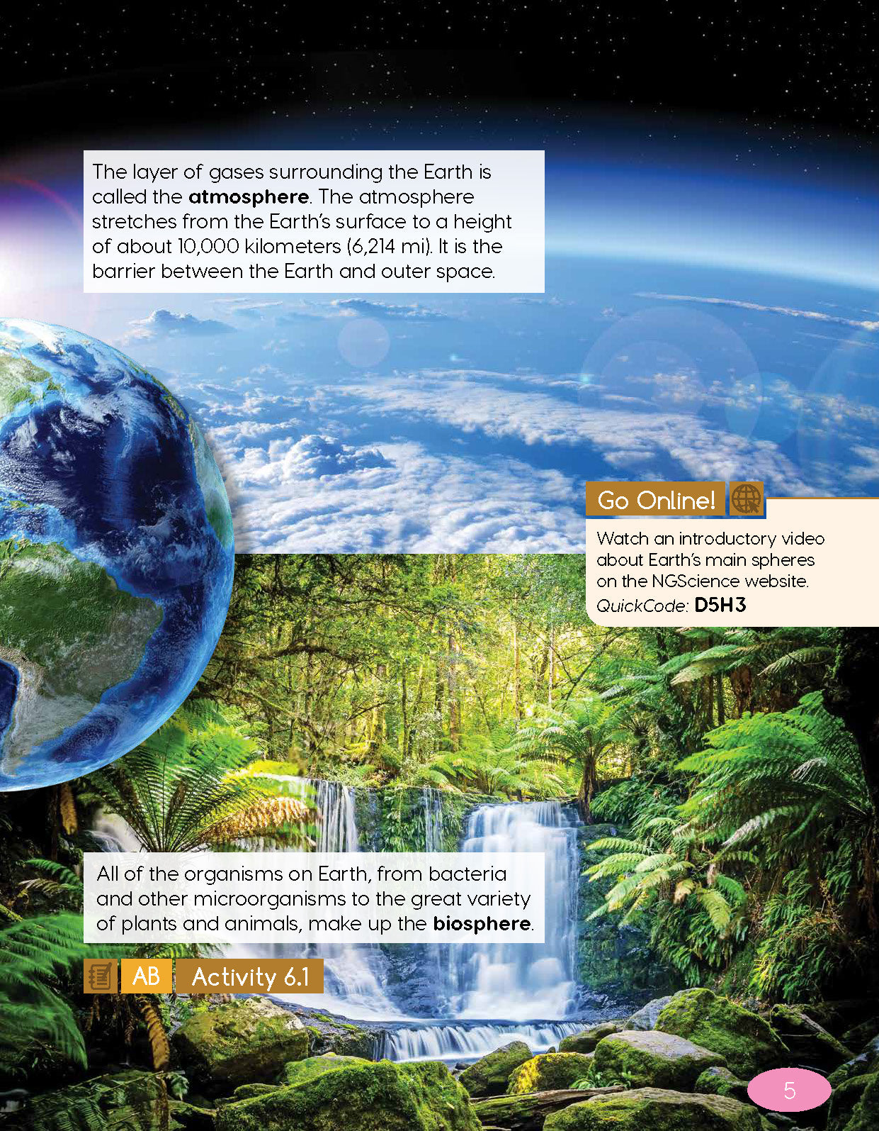 Next Generation Science Textbook – Grade 5, Book B