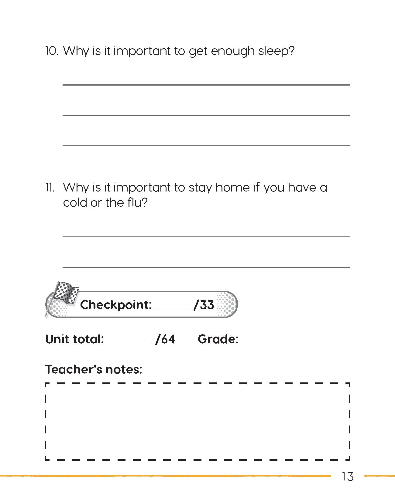 Next Generation Science – Review and Assessment Level 2