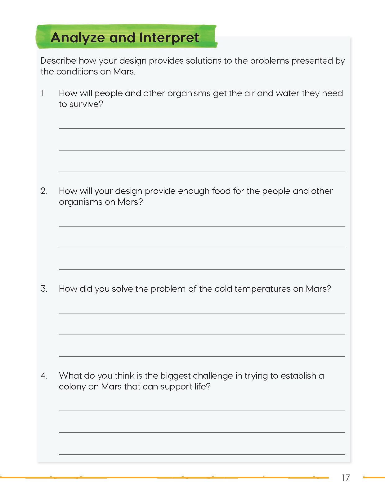 Next Generation Science Activity Book – Grade 5, Book B