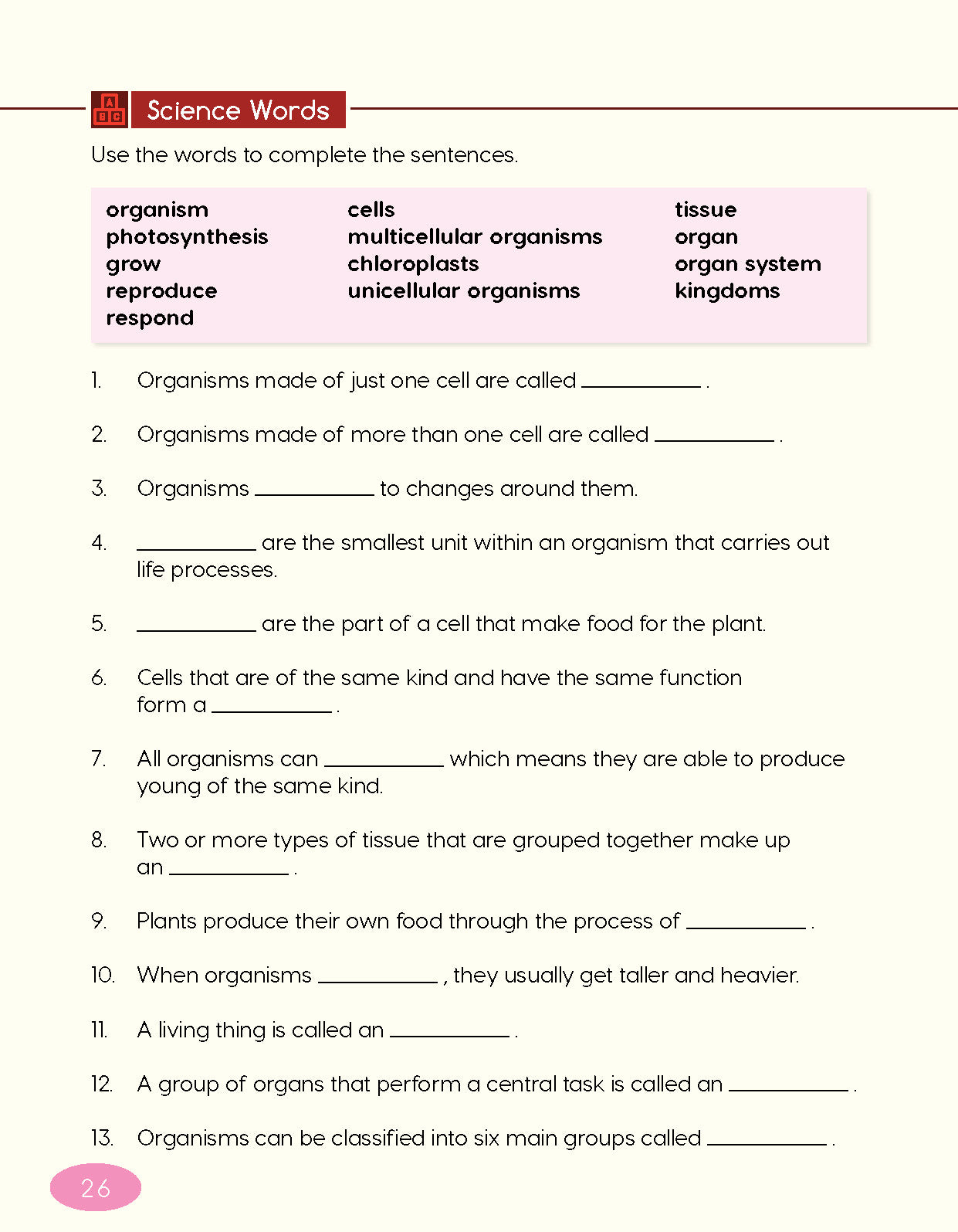 Next Generation Science Textbook – Grade 4, Book A