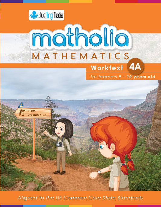 Matholia Mathematics Level 4 (Book A) - Textbook/Workbook Combined
