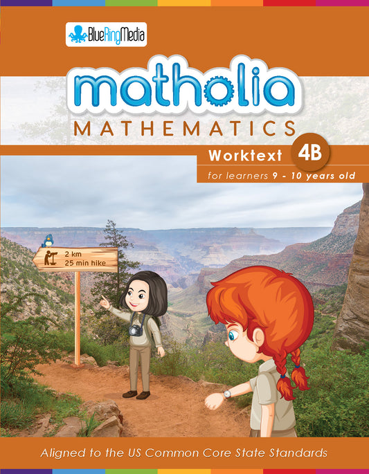 Matholia Mathematics Level 4 (Book B) - Textbook/Workbook Combined