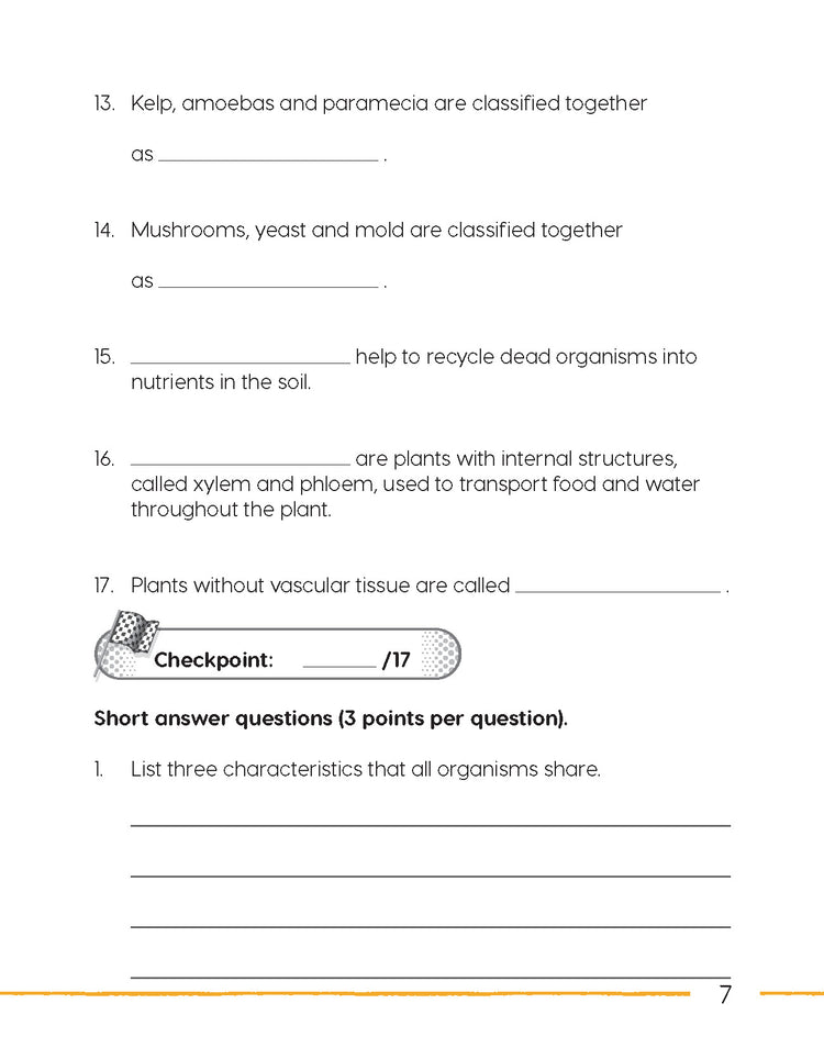 Next Generation Science – Review and Assessment Level 4 – Blue Ring ...