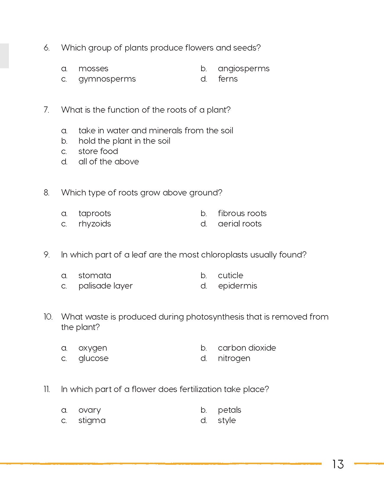 Next Generation Science – Review and Assessment Level 6