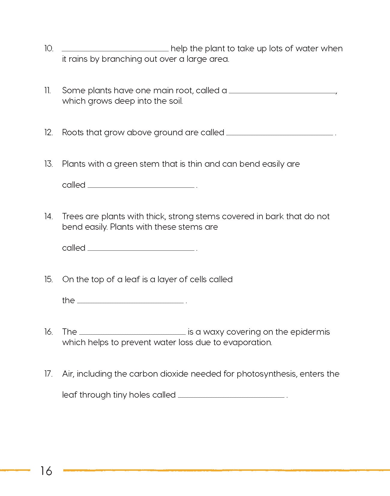 Next Generation Science – Review and Assessment Level 6